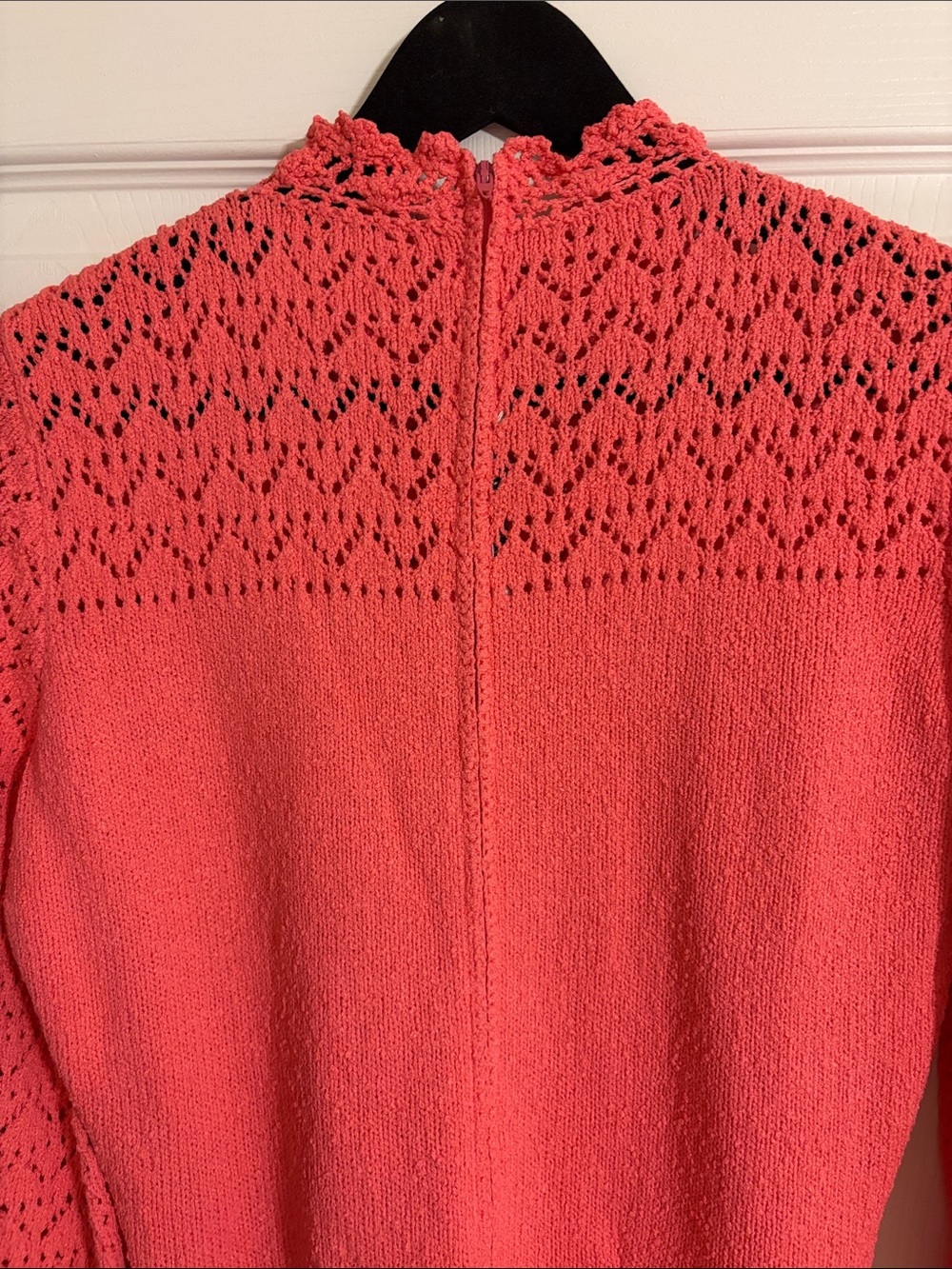 Vintage Picardo Knits Pointelle Maxi Dress - Size Medium - Picture 7 of 8